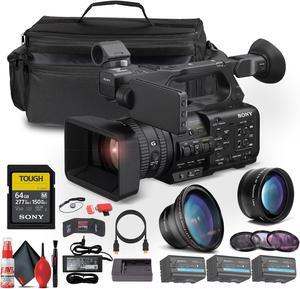 Sony PXW-Z200 XDCAM Camcorder + 2 x BP-U35 Battery + 64GB Card + Case + More