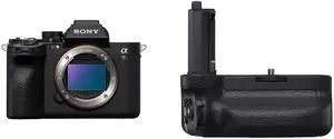 Sony Alpha 7R V Full-Frame Mirrorless Camera with Sony VG-C4EM Vertical Grip (International Model)