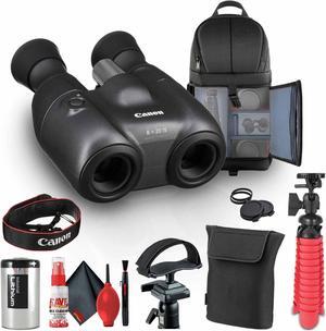 Canon 8x20 IS Image Stabilized Binoculars (3639C002) + Tripod Adapter + More Bundle