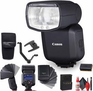 Canon Speedlite EL-5 Flash (5654C002) + Charger + Triple Shoe V Bracket + More Bundle