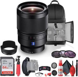Sony Distagon T FE 35mm f/1.4 ZA Standard Lens for Mirrorless Cameras (SEL35F14Z) - Bundle