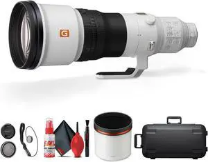 Sony FE 600mm f/4 GM OSS Super Telephoto Lens (SEL600F40GM) + Cap Keeper + More - Bundle