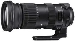 Sigma 60-600mm Fixed Zoom F4.5-6.3 DG OS HSM Camera Lenses, Black (730955)