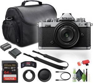 Nikon Z fc Mirrorless Digital Camera New With NIKKOR Z 28mm f/2.8 (Black) Bundle