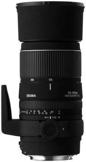 Sigma 135-400mm F4.5-5.6 APO Aspherical Lens for Nikon SLR Cameras