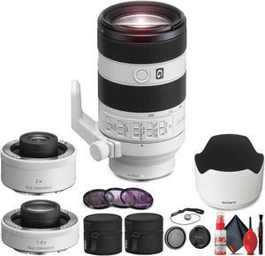 Sony FE 70-200mm f/4 Macro G OSS II Full-Frame Compact Telephoto Zoom Lens - Bundle