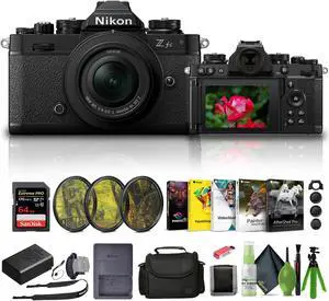 Nikon Zfc Mirrorless Camera with 16-50mm Lens Black + 64GB Memory Card + More