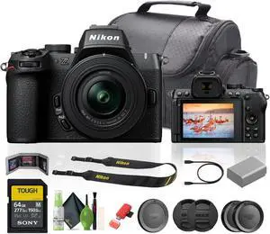 Nikon Z50II Mirrorless Digital Camera with NIKKOR Z DX 16-50mm Lens Bundle