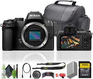 Nikon Z50II Mirrorless Camera Body Bundle With 64GB Memory Card + Cleaning Kit