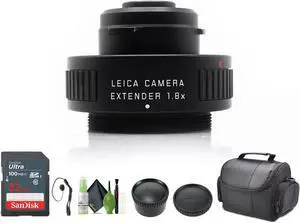 Leica 1.8x Extender for APO-Televid 65 mm or 82 mm Angled Spotting Scope + Bundle