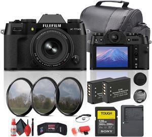 Fujifilm X-T50 Mirrorless Camera with XF 16-50mm f/2.8-4.8 Lens (Black) Bundle