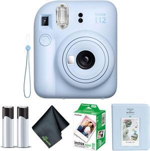FUJIFILM INSTAX MINI 12 Instant Film Camera with Instant Film Pastel Blue