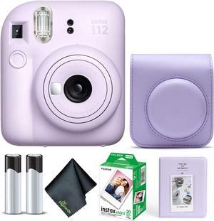 FUJIFILM INSTAX MINI 12 Instant Film Camera with Instant Film - Lilac Purple