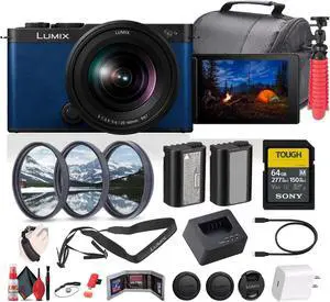 Panasonic Lumix S9 Mirrorless Camera with S 20-60mm f/3.5-5.6 Lens Bundle