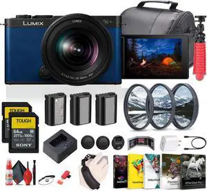 Panasonic Lumix S9 Mirrorless Camera with S 20-60mm f/3.5-5.6 Lens Bundle