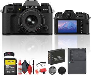 Fujifilm X-T50 Mirrorless Camera with XF 16-50mm f/2.8-4.8 Lens (Black) Bundle