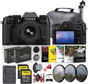 Fujifilm X-T50 Mirrorless Camera with XF 16-50mm f/2.8-4.8 Lens (Black) Bundle