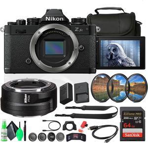 Nikon Z fc DX-Format Mirrorless Camera + Nikon FTZ II Mount Adapter + More