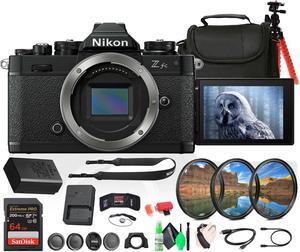 Nikon Z fc DX-Format Mirrorless Camera + 64GB Memory Card + Camera Bag + More
