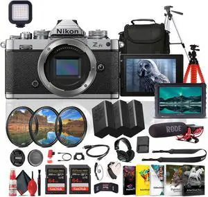 Nikon Z fc DX-Format Mirrorless Camera + Mic + Monitor + Pro HeadPhones + More