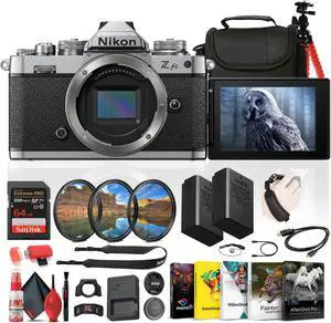 Nikon Z fc DX-Format Mirrorless Camera + EN-EL25 Battery + 64GB Memory Card + More