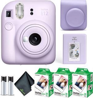 FUJIFILM INSTAX MINI 12 Instant Film Camera with Instant Film - Lilac Purple