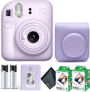 FUJIFILM INSTAX MINI 12 Instant Film Camera with Instant Film - Lilac Purple