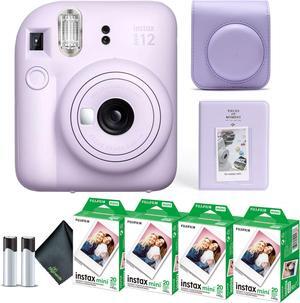 FUJIFILM INSTAX MINI 12 Instant Film Camera with Instant Film - Lilac Purple