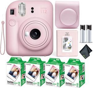 FUJIFILM INSTAX MINI 12 Instant Film Camera with Instant Film - Blossom Pink