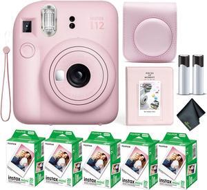 FUJIFILM INSTAX MINI 12 Instant Film Camera with Instant Film - Blossom Pink