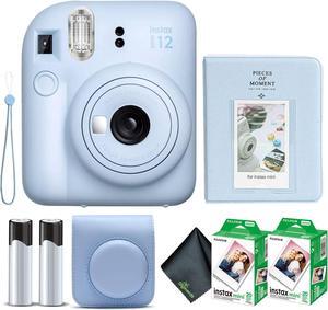 FUJIFILM INSTAX MINI 12 Instant Film Camera with Instant Film Pastel Blue