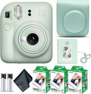 FUJIFILM INSTAX MINI 12 Instant Film Camera with Instant Film - Mint Green