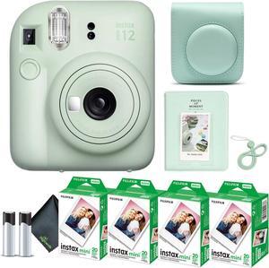 FUJIFILM INSTAX MINI 12 Instant Film Camera with Instant Film - Mint Green
