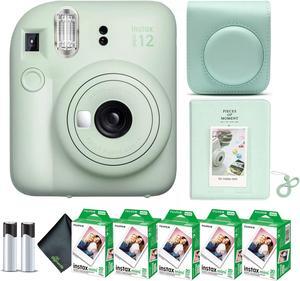 FUJIFILM INSTAX MINI 12 Instant Film Camera with Instant Film - Mint Green