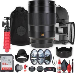 Leica Super-APO-Summicron-SL 21mm f/2 ASPH. Lens (L-Mount) + Sling Backpack + More