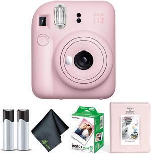 FUJIFILM INSTAX MINI 12 Instant Film Camera with Instant Film - Blossom Pink