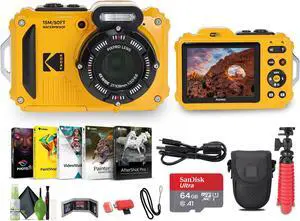 KODAK PIXPRO WPZ2 Rugged Waterproof Dustproof Digital Vlogging Camera (Yellow)