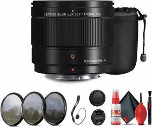 Panasonic Leica DG Summilux 9mm f/1.7 ASPH Lens Bundle