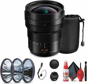 Panasonic Leica DG Vario-Elmarit 8-18mm f/2.8-4 ASPH. Lens Bundle