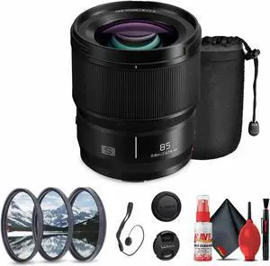 Panasonic Lumix S 85mm f/1.8 Lens Bundle