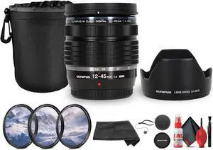 Olympus M.Zuiko Digital ED 12-45mm f/4 PRO Lens Bundle