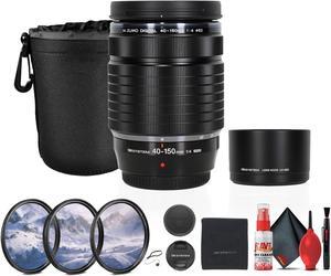 Olympus OM SYSTEM M.Zuiko Digital ED 40-150mm f/4 PRO Lens Bundle