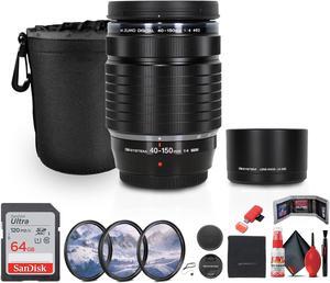 Olympus OM SYSTEM M.Zuiko Digital ED 40-150mm f/4 PRO Lens Bundle