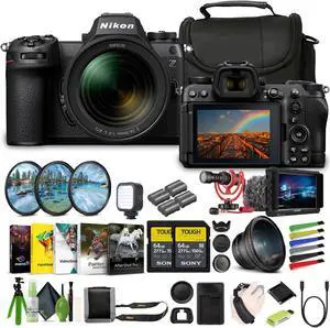 Nikon Z6III FX-format Mirrorless Camera With NIKKOR Z 24-70mm f/4 S Zoom Lens (1892) Bundle