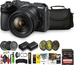 Nikon Z30 Lightweight Mirrorless Camera with 12-28mm Zoom Lens (1781) Bundle