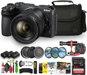 Nikon Z30 Lightweight Mirrorless Camera with 12-28mm Zoom Lens (1781) Bundle