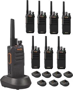 Motorola BPR50dX 64-Channel Two-Way UHF Business Radio (BPR50dX) (8-Pack)