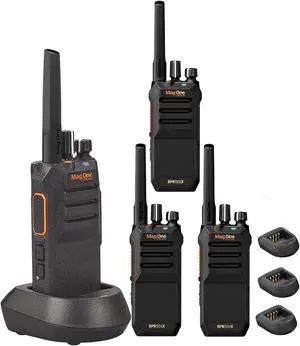 Motorola BPR50dX 64-Channel Two-Way UHF Business Radio (BPR50dX) (4-Pack)