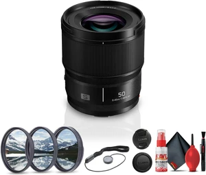Panasonic Lumix S Series 50mm f/1.8 L Mount Lens For Full Frame Mirrorless Cameras + More (International Version) Panasonic Lumix S Series 50mm f/1.8 L Mount Lens For Full Frame Mirrorless Cameras + More (International Version)
