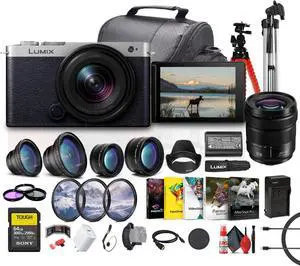 Panasonic Lumix S9 Mirrorless Camera with 18-40mm f/4.5-6.3 Lens (Silver) + More